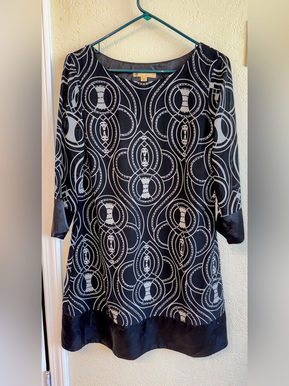Target Black and White Geometric Tunic